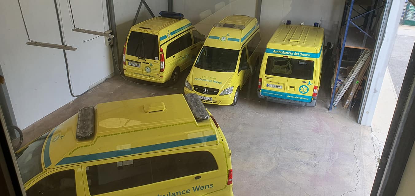 Kees Veldboer heeft maandag in Spanje de officiële opening verricht van de Spaanse tegenhanger van St. Ambulance Wens Nederland