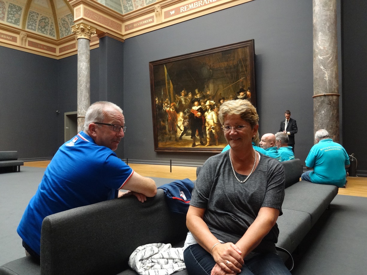 Vrijwilligers uitje Rijksmuseum 26 augustus 2015