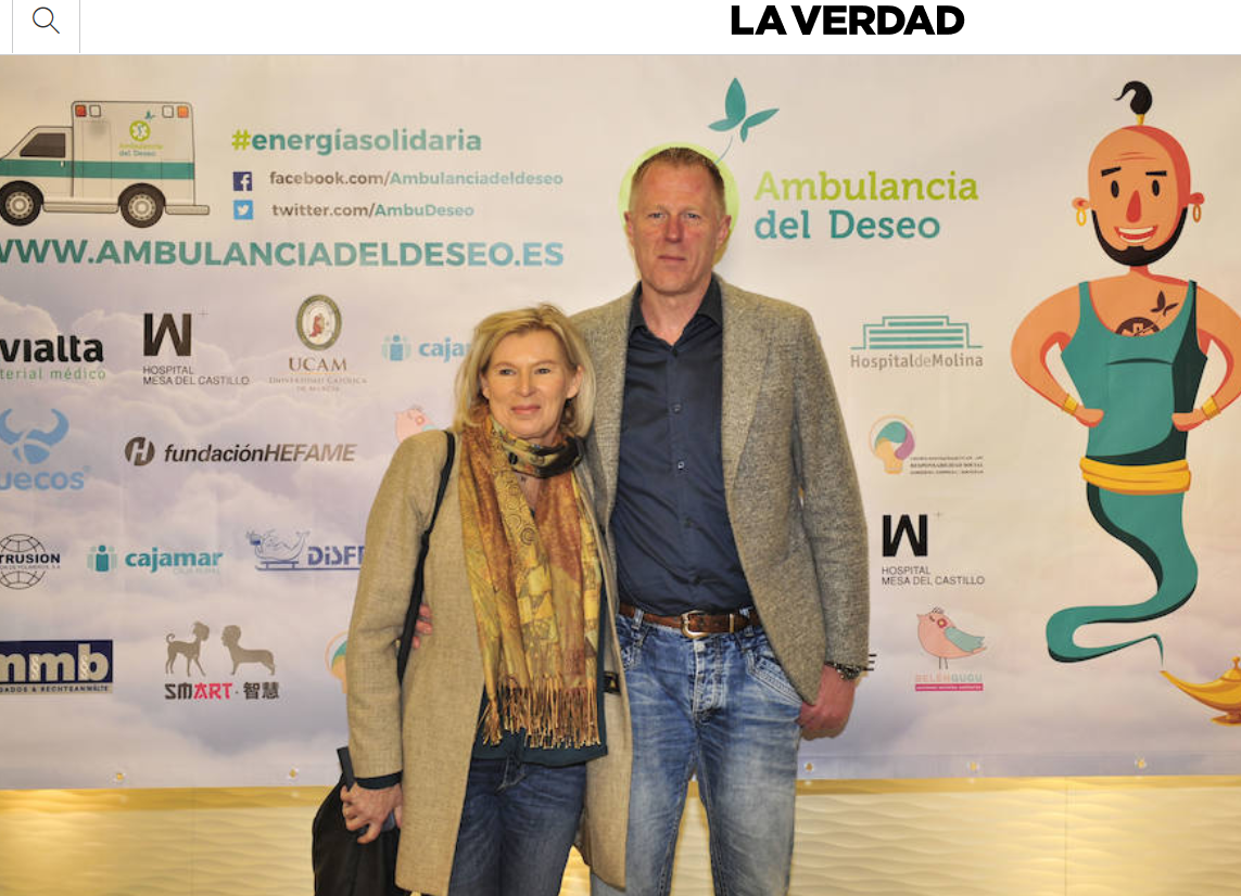  28 januari 2019 - El 'padre' de la Ambulancia del Deseo visita Murcia